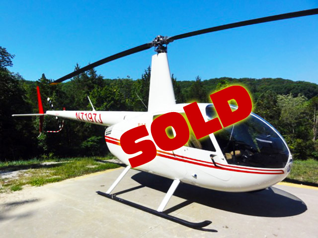 large photo of Robinson R44 helicopter for sale